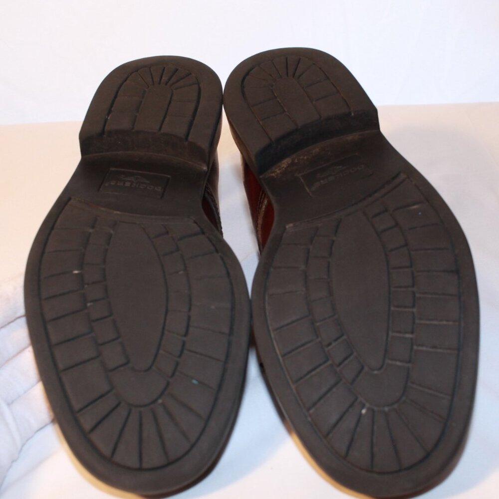 Dockers Size 10.5M GORDON Cordovan Brown Leather Oxford CapToe Dress Shoes - Picture 5 of 12